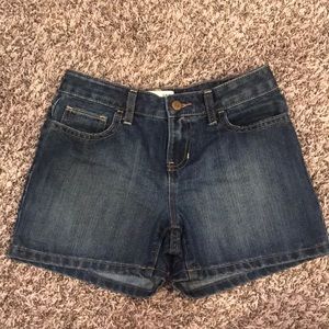 Old Navy medium wash denim shorts